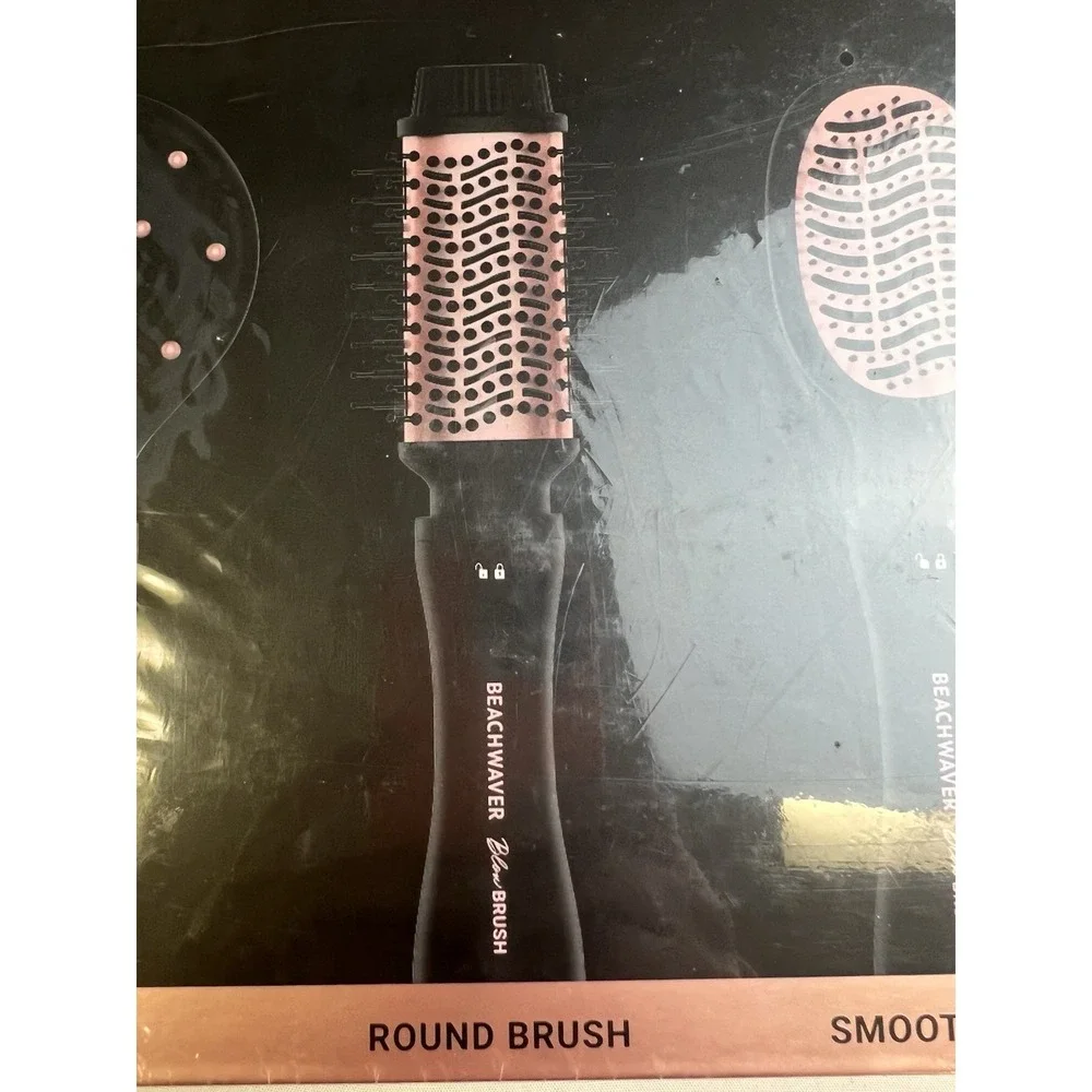 The Beachwaver Co. Blow Brush 4 In 1 Hair Dryer Set 4 Styling Attachments Ionic